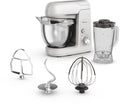 Moulinex Bake Partner QA521B25 – Keukenrobot – Blender inclusief – Grote kom 4,6 L – 8 snelheden + Pulsfunctie – 1100 W krachtige motor – Multifunctionele keukenmixer